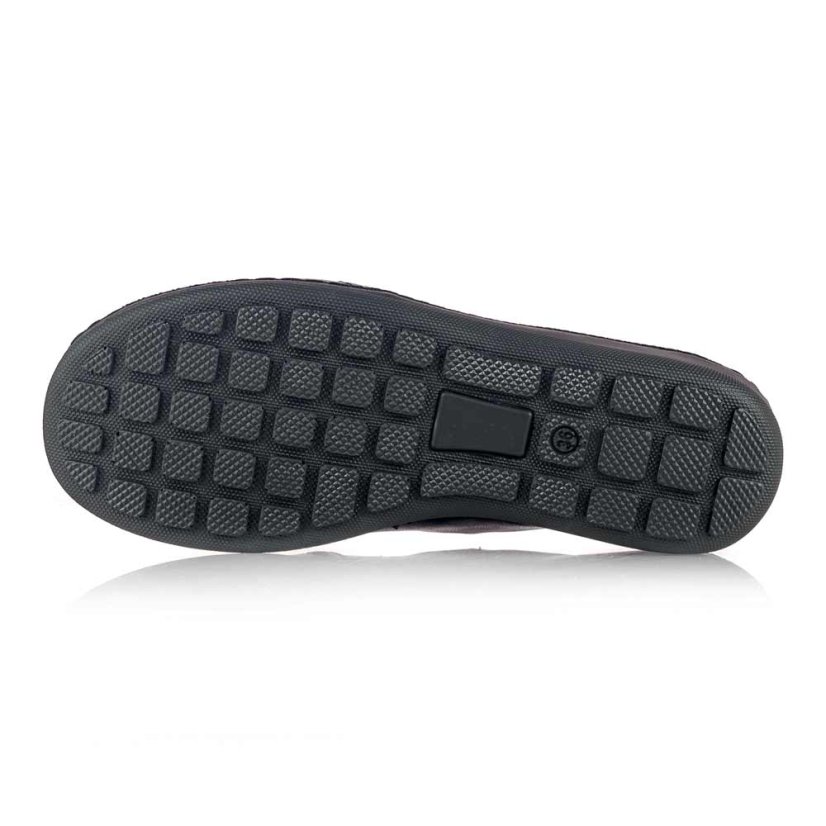 Dámske kožené čierne poltopánky Axel 1525 black