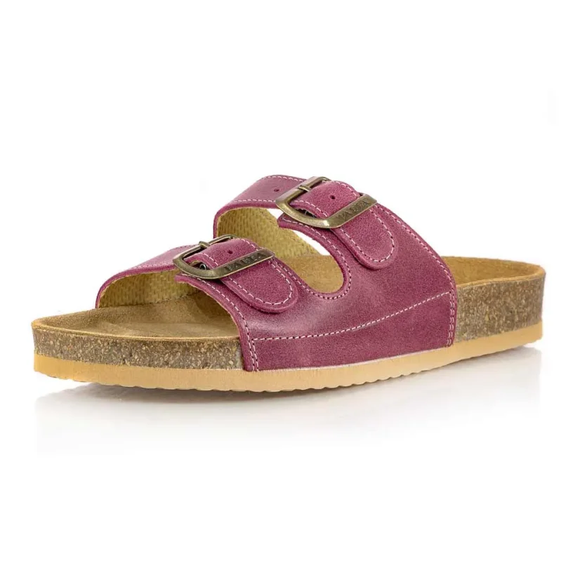 Dámske šľapky BAREA 046053 fuxia