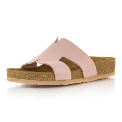 Dámske zdravotné šľapky Leon 4054 ružové