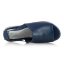 Dámske modré kožené sandále Rizzoli 2403540