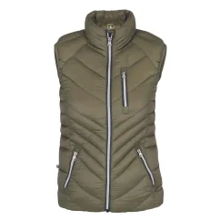 Cerva L-SURE SYLVIA LADY olivová dámska zateplená vesta