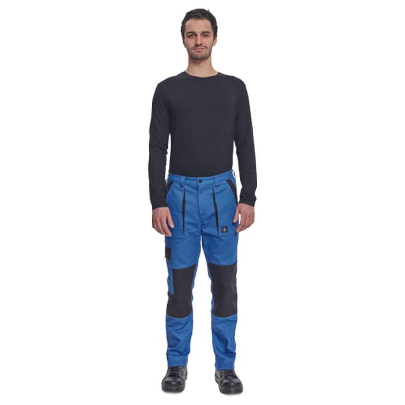 Pánske montérkové nohavice Cerva Max Neo modré